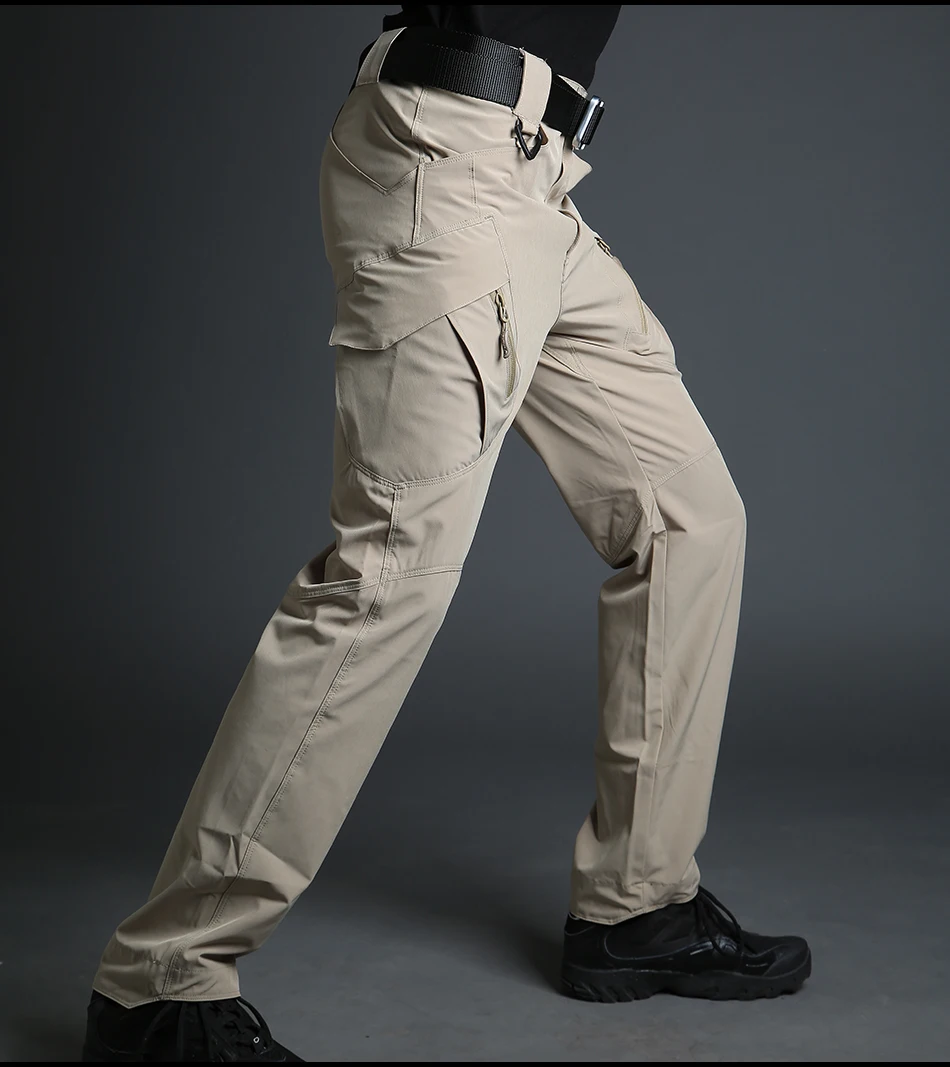 grey cargo pants ReFire Gear Summer Lightweight Urban Tactical Cargo Pants Men Casual Quick Drying Breathable Stretch SWAT Army Military Pants black cargo pants mens