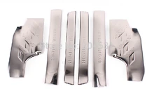 For Toyota Highlander 2013 2014 car styling inside Door Sill Scuff Plate protector step 6pcs/set Fast air ship free
