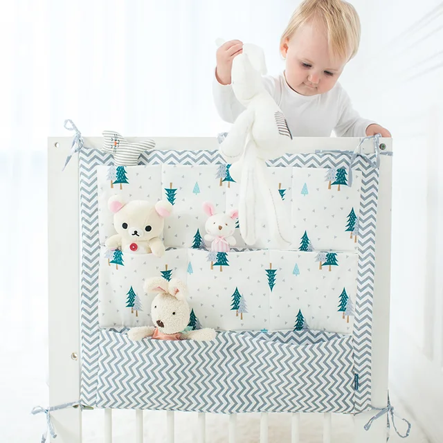 Baby Hanging Storage Bag Organizer For Cots Crib