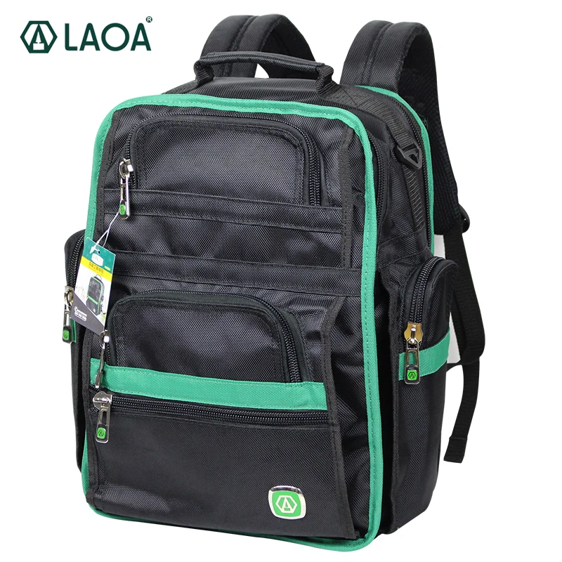 LAOA высокое качество Плечи Рюкзак-сумка для инструментов многофункциональный электрик сумка ранец для электроинструменты хранения