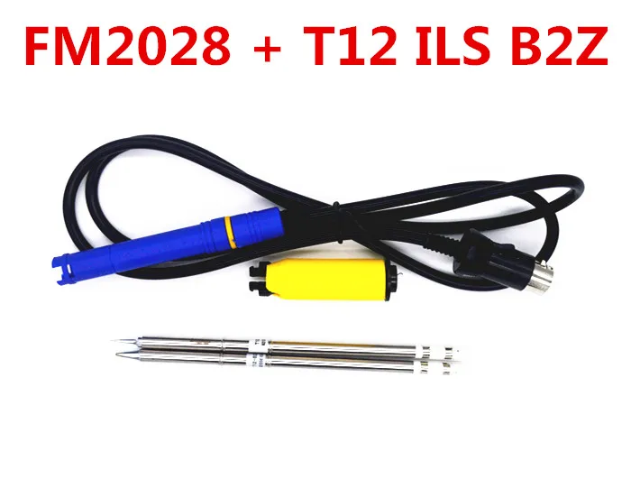 Novfix FM2028 T12 паяльная ручка 8 PIN с Веллер наконечник для HAKKO FX951 электронный припой