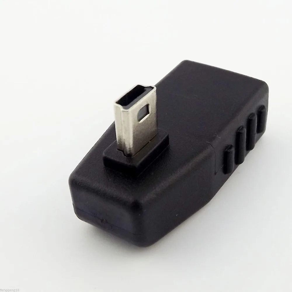 Черный угловой мини USB 5 контактный B папа 2 0 Тип A хост адаптер OTG 10 шт.|usb 2.0|usb 2.0 ausb a |