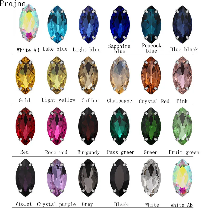

Sew On Rhinestone Horse Eye Flat Back Sew Rhinestones Crystal Rhinestones For Dress Clothes DIY Craft Sewing Supplies Accessory