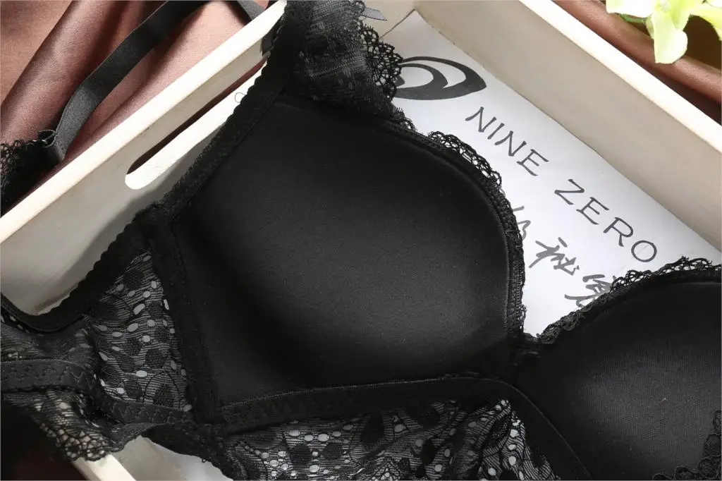 Sexy Lace Bra Adjustable Floral Lace Soft Rims Bra Set Push up Lingerie Women Underwear Sets