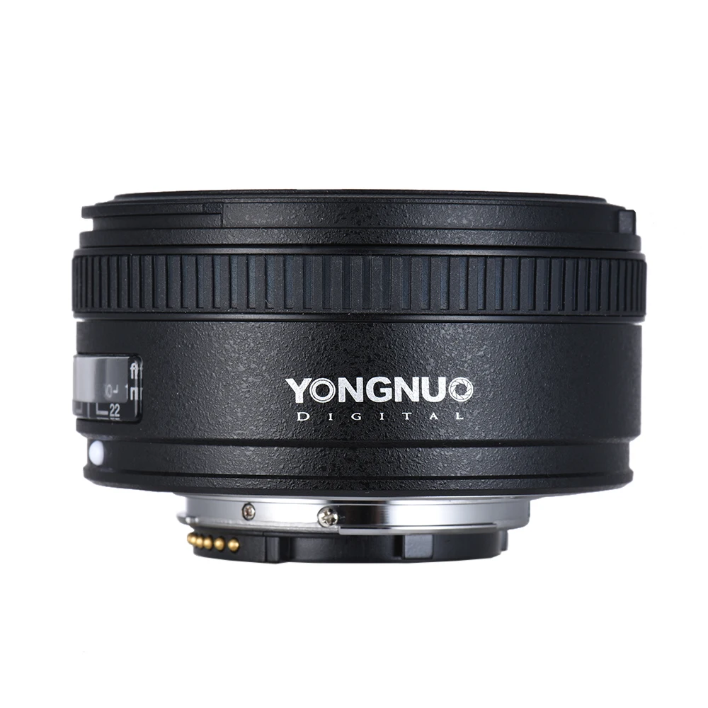 Объектив YONGNUO yn40мм 40 мм F2.8N AF объектив MF широкоугольный Prime с автофокусом для