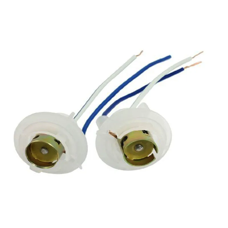 ZYHW Brand 2 Pcs 1156 BA15S LED Bulb Socket Car signal light switch