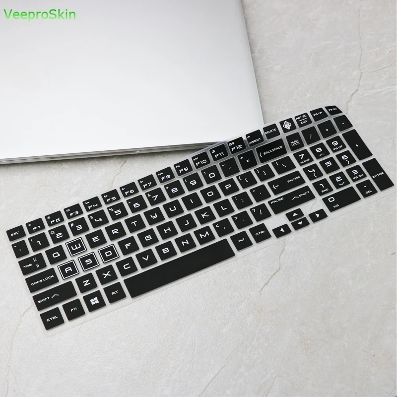 

Laptop Keyboard Cover skin For HP Omen 15 15-dh0201ng 15-dh0135tx 15-dh0111tx 15-dh0006tx dh0007tx dh0009tx 15-DH series 15.6''
