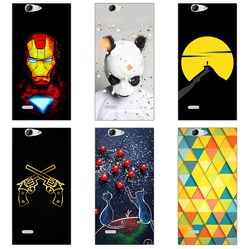 For ZTE Blade L2 Case Hard Plastic Back Cover Cases Painting Abstract Coque Patterned Shell Skin |