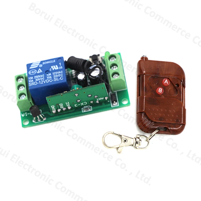 

DC12V wireless remote switch RF remote control switch system 1CH remote Plug