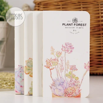 

New Small Sketchbook Blank School Notebook Paper 80 sheets Notepad Meaty Forest Fresh Sketch book Office shcool supplies gift