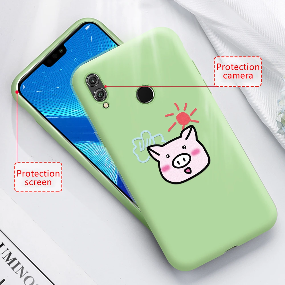 Силиконовый мягкий чехол для Honor 8X Huawei 20 Pro 10 9 Lite 10i 20i 20Pro 10Lite ударопрочный телефона