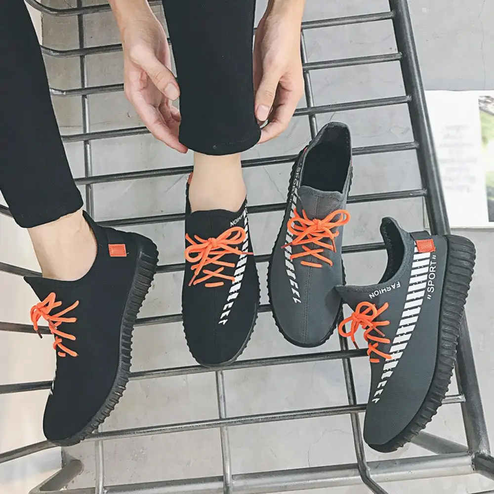 

Modis Leisure Round head Male Shoes Men's Breathable Sneakers Non-Slip Jogging Running Shoes Fashion Casual Shoe Outdoor Sneaker