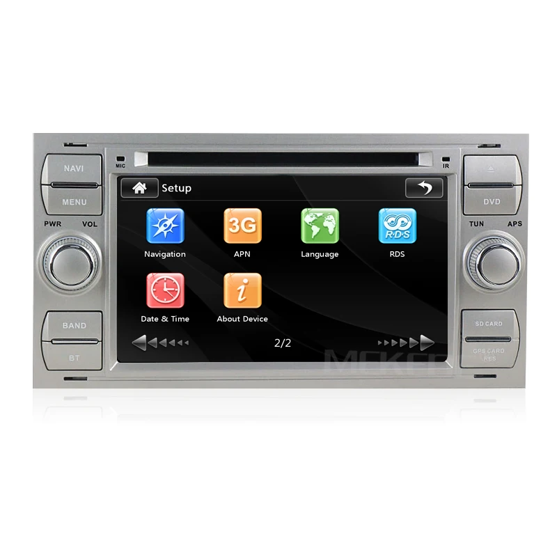 Cheap free shipping Car DVD Player For Ford/Mondeo/Focus/Transit/C-MAX With Quad Core Wifi GPS Navigation Radio FM+free 8G map 17