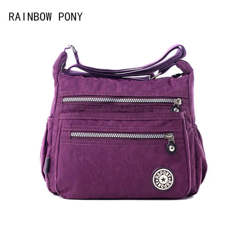 Rainbow Pony Las Handbags 2017 New Women Shoulder Bag Waterproof Rainbow Pony Las Handbags 2017 New Women Shoulder Bag Waterproof Nylon Bolsa Feminina Messenger Bolsos Zz003 In Bags From Luggage