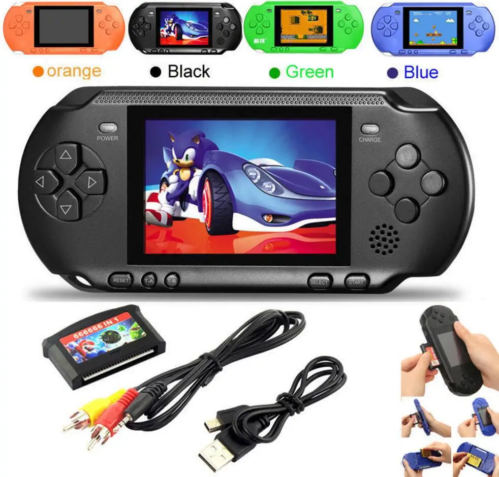 NEW 16 bit Handheld font b Video b font font b Games b font Player Handheld