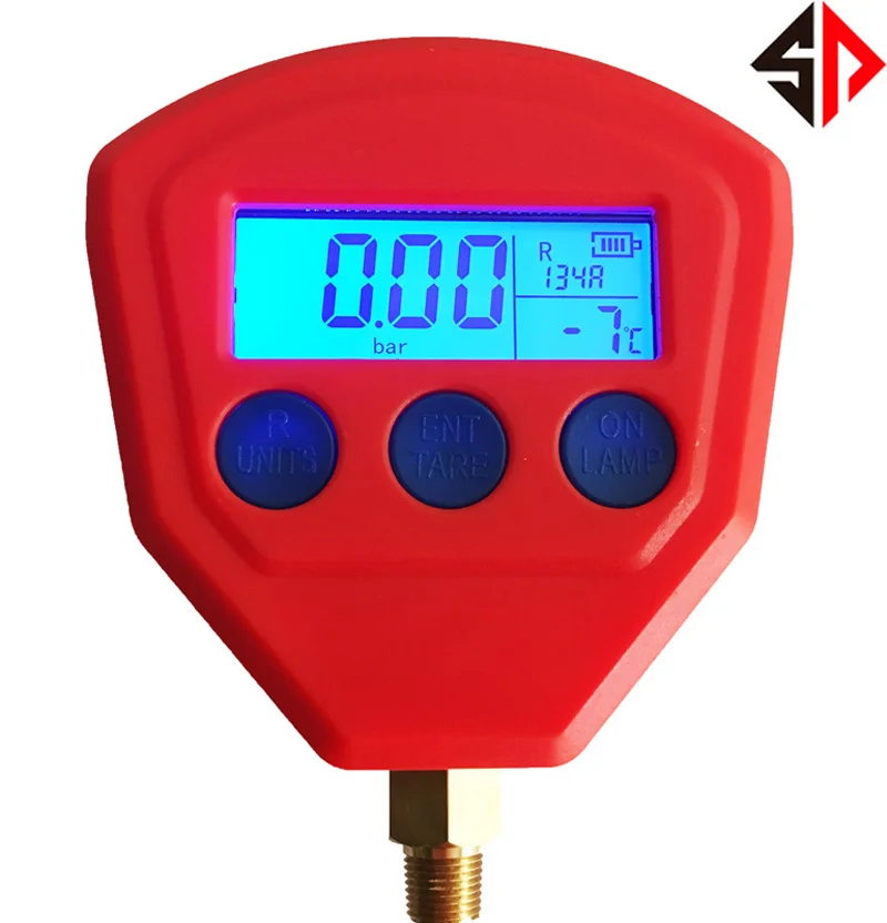 SP R22 R410 R407C R404A R134A Air Conditioner Refrigeration Single Manifold vacuum gauge