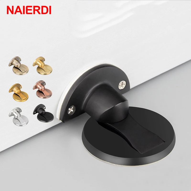Naierdi Magnet Door Stops 304 Stainless Steel Door Stopper