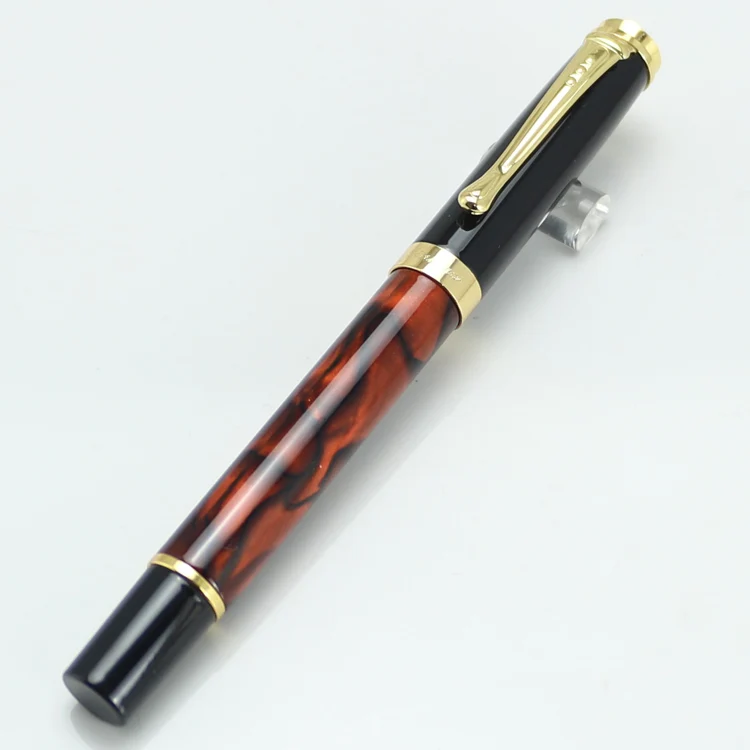 JINHAO 500 красный цвет золотой зажим для ручки Papelaria школьные принадлежности Ручка