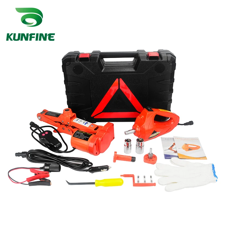 2T electric scissor jack &Electric wrench set 382-1 (1)