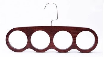 

New wood garment racks wooden scarves belt necktie accessories storage rack hanger hook display rack