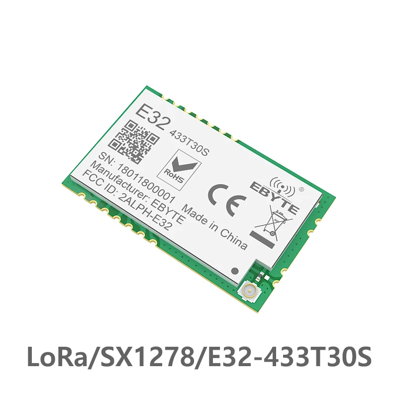 

E32-433T30S 433Mhz Wireless Serial Port Module SX1278 LoRa UART Transceiver