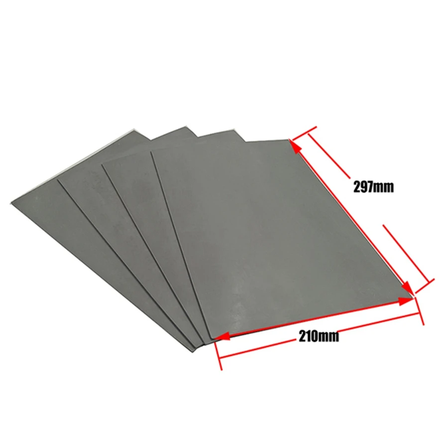 Rubber Laser Engraving Sheet Laser Rubber Sheet 297*210*2.3mm with For