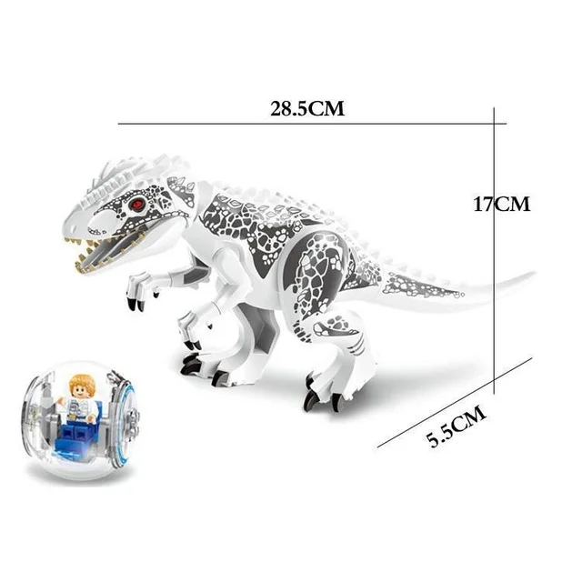Jurassic World 2 Dinosaur Building Blocks Legoings Jurassic Dinosaur Figures Bricks Tyrannosaurus Rex Indominus I-rex Model Toys
