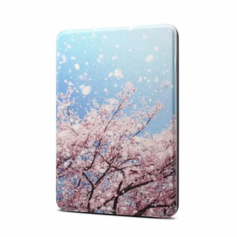 Новинка 2018 чехол Funda для kindle paperwhite Smart van gogh 4 мягкий из искусственной кожи ТПУ |