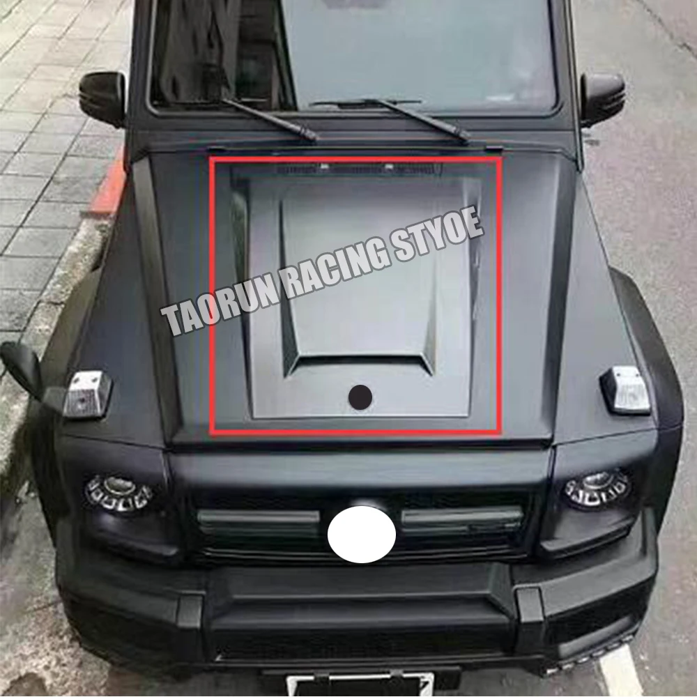 W463 B Стиль углеродного волокна крышка двигателя капот отделка для Mercedes Benz W463 G-Class G300 G350 G500 G500 G63 G65 AMG