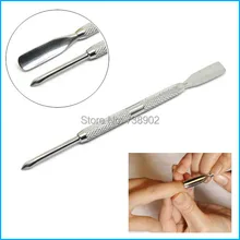 Cleaning Under Nails And Get Free Shipping On Aliexpress Ennke 3 Pcs File Pusher Spoon Remover Manicure Pedicure Cleaning Under Nail Cuticle