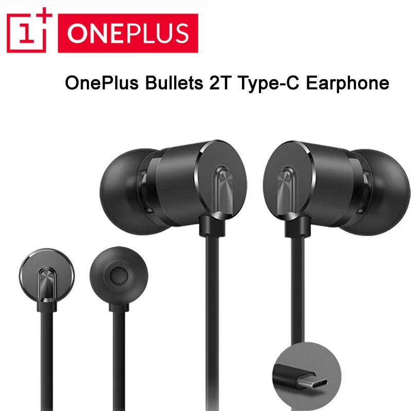 Оригинально защитное стекло Тип C наушники пули OnePlus 2T вкладыши гарнитура с