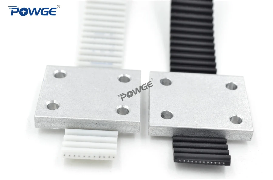 Алюминиевая зубчатая пластина POWGE Trapezoid T2.5 T5 T10 для открытия синхронного ремня