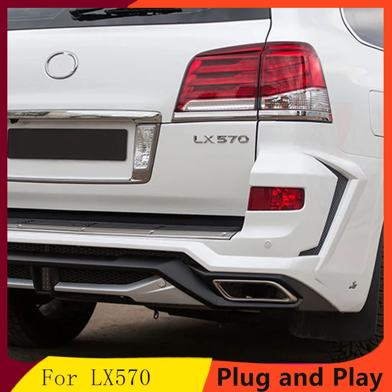 

Car Styling For Lexus LX570 12-14 Taillights LED Tail Light Rear Lamp DRL+Brake+Reversing+Yellow Turning tailligh