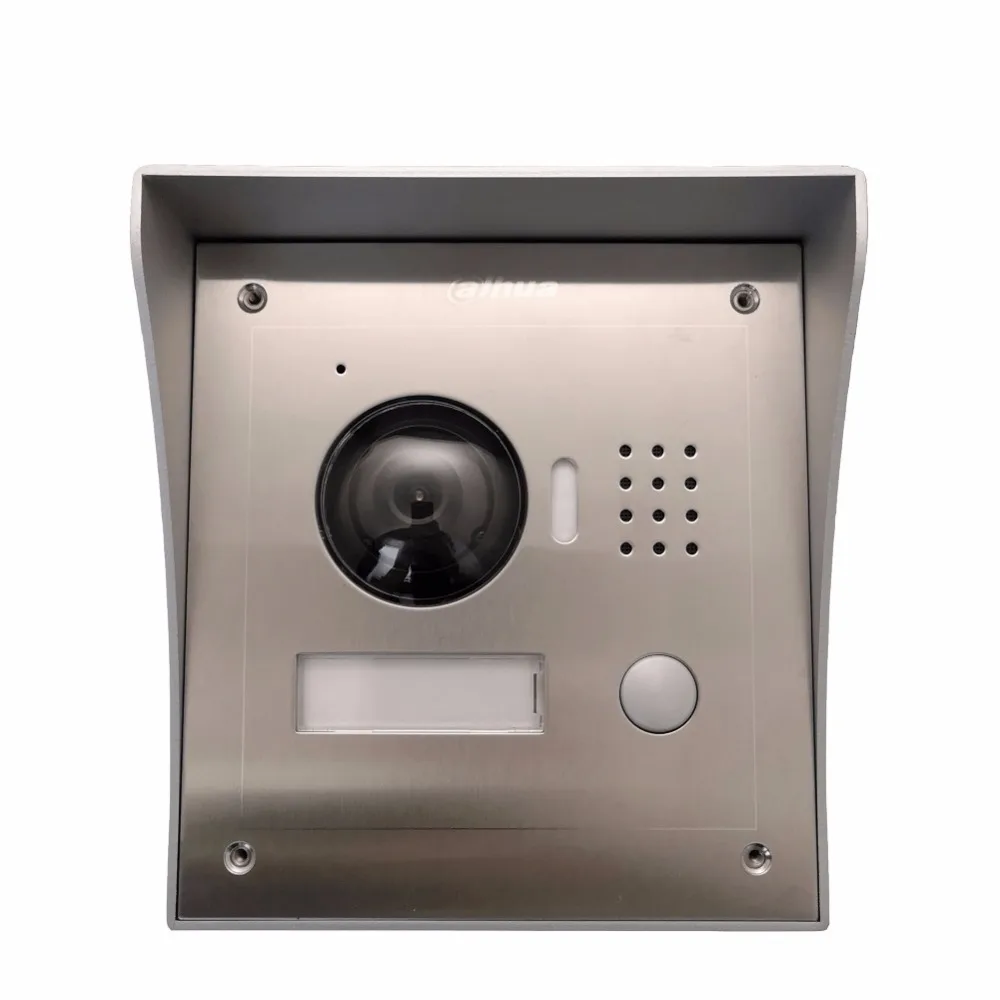 Ahua Multi-idioma VTO2000A Incluye caja de superficie o de caja IP Villa timbre Video intercomunicador IP de la puerta teléfono impermeable nube - 1