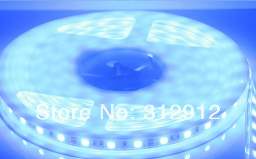 5MLED полоса 5050 SMD 12V гибкий свет 60LED/m 300 светодиодов белый теплый синий зеленый