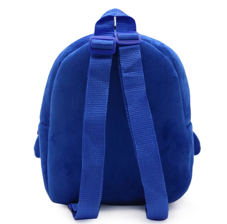 23*21 см синий пингвин плюшевые рюкзаки мультфильм игрушка рюкзак унисекс характер школьная сумка мини школьный ранец