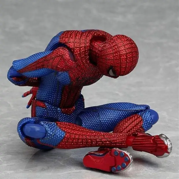 Figma 199 супер герой Marvel Человек паук фигурка удивительная кукла BJD игрушка из ПВХ 15
