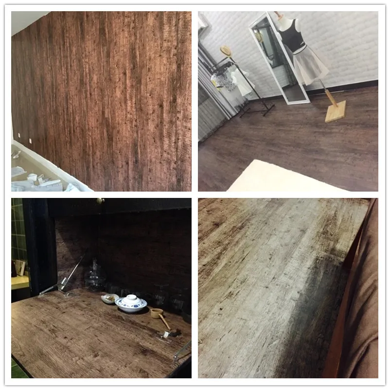 Woodgrainstickerselfadhesivepaperforfurniturewallpaper 3dfloorwaterproofwallpaperbathroomcontactjpg