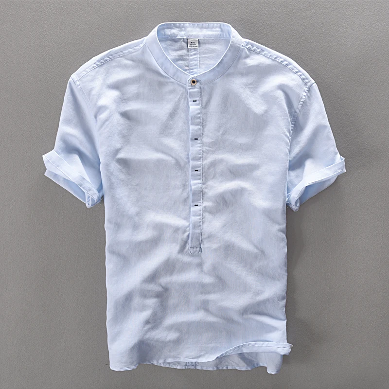 white linen clothes for men