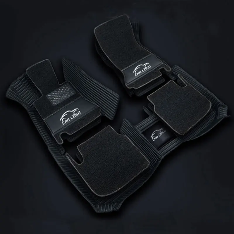 

Car floor mats for Acura logo ZDX RDX MDX ILX RL TL TLX TLX-L 3D car-styling heavy duty all weather protection carpet floorbadge