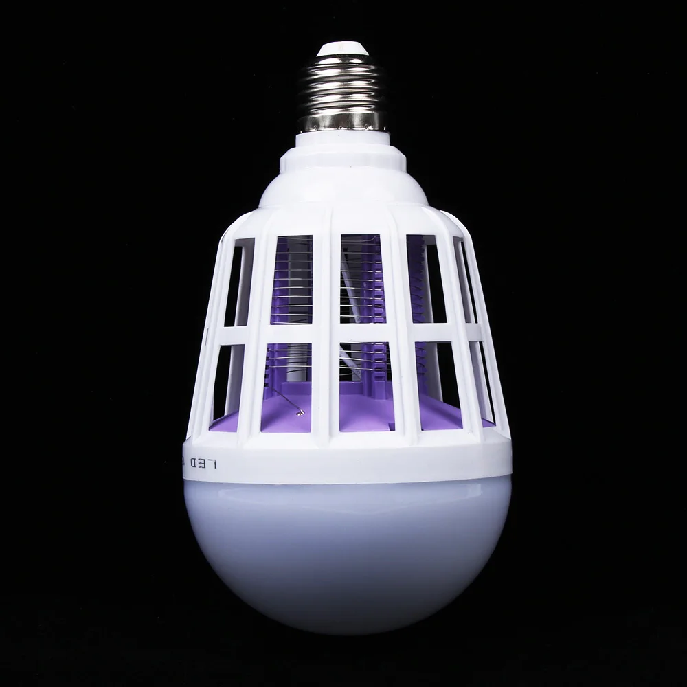

Fad 15W LED Bulb E27 Anti Mosquito LED Light Bulb Lamp Flying Insects Moths Killer Stylish Purple Light Hot Sell