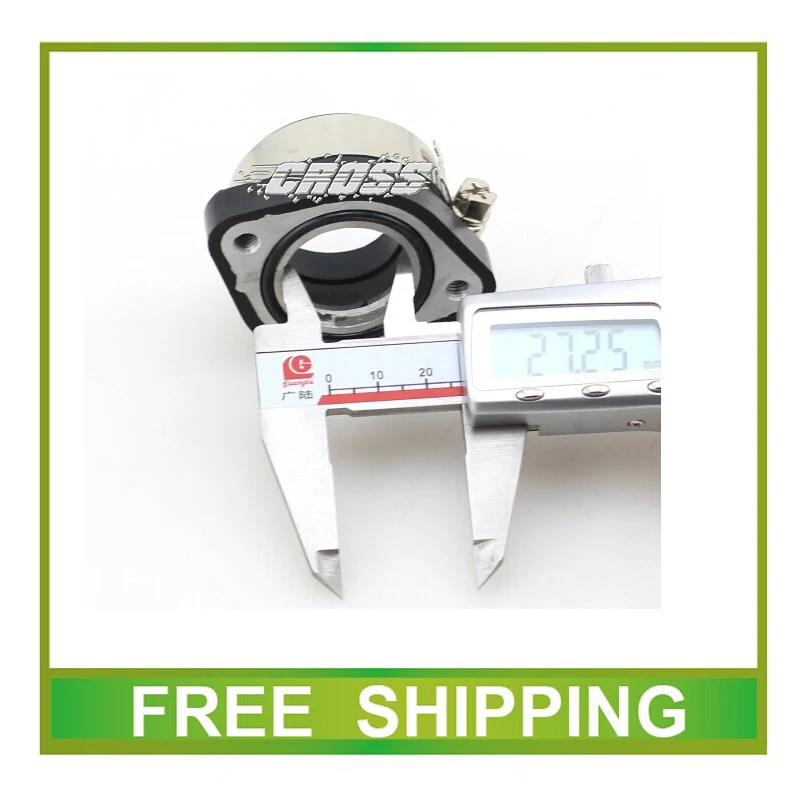 

Modified motorcycle carburetor intake pipe OKO KOSO PE28 VM24 32MM 34mm inlet manifold connecting pipe accessories free shipping