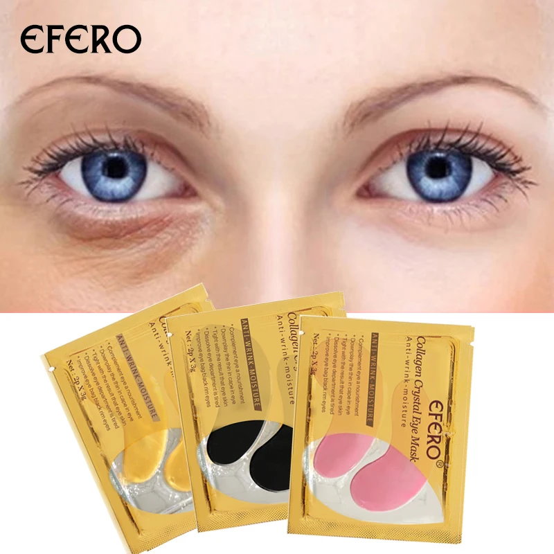 5/8/10/15packs Collagen Eye Mask Anti Aging Anti Puffiness Moisturizing Eye Masks Dark Circles Remover Eye Patches Gel Eye Pads