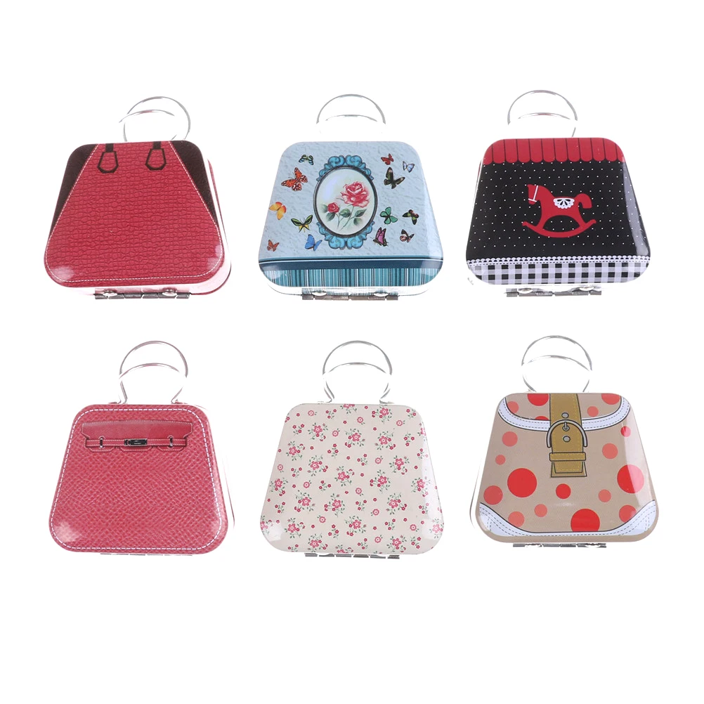 Mini Trunk Toy Miniatura Miniature Suitcase Pocket Furniture DIY Doll House Kit Random 1:6 Scale Dollhouse Scene Accessories