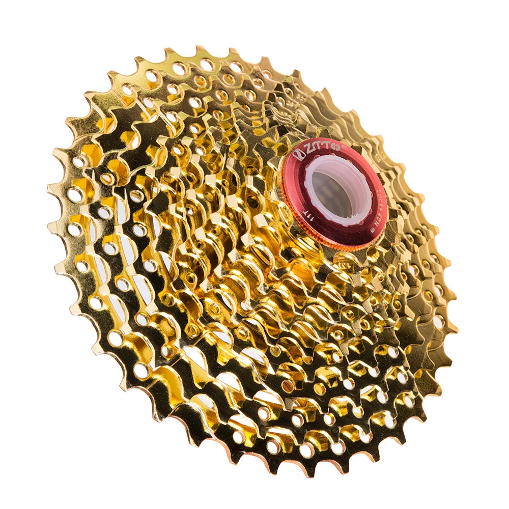 Золотая кассета MTB 10 скоростей 11 36 T для Shimano M610 XT M785 SLX M670 M975 Sram NX GX дешевый