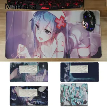 

MaiYaCa Vintage Cool Hatsune Miku Large Mouse pad PC Computer mat Soft Rubber Professional Gaming Mouse Pad Computer