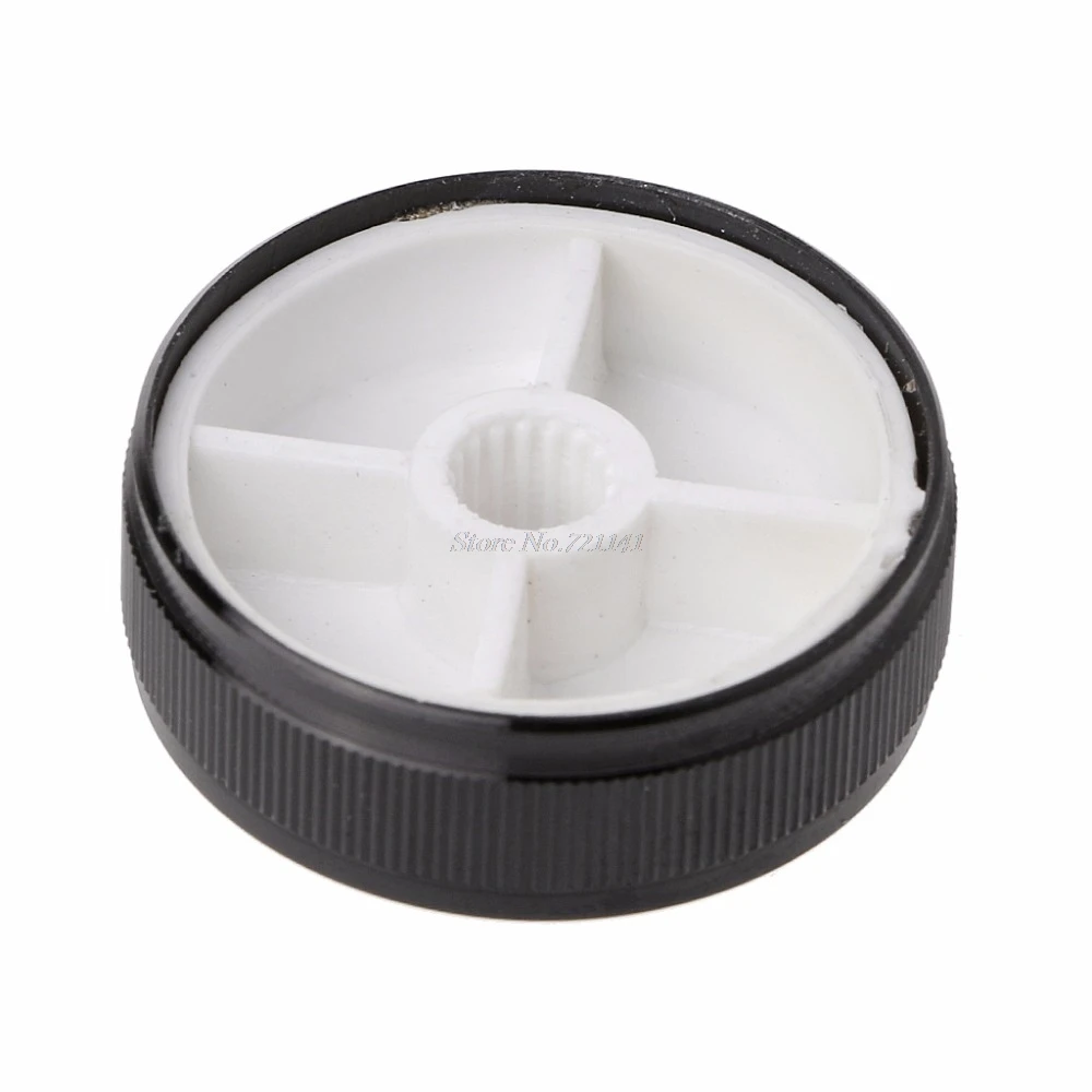 Aluminum Alloy Rotary Control Potentiometer Knob 30x10mm 6mm Shaft Hole Knobs Cap