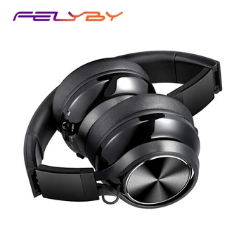 

FELYBY Professional Collapsible Wired Wireless Dual Mode Bluetooth Earphones Headphones Gaming Headset for Phone with Stereo Mic