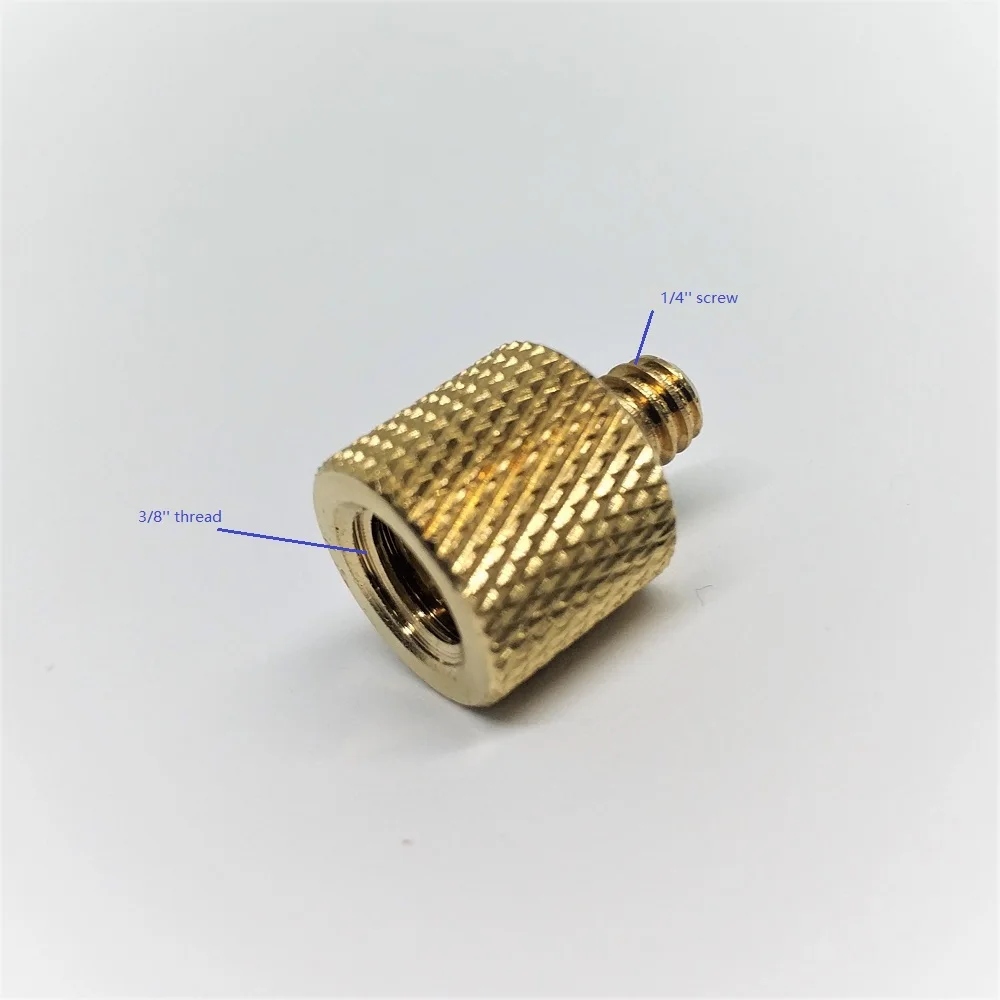 Kaliou Quick Release Plate 1/4 Screw 3/8 Thread Precision Metal Copper Screw for Camera Tripod Photo Studio Accessories