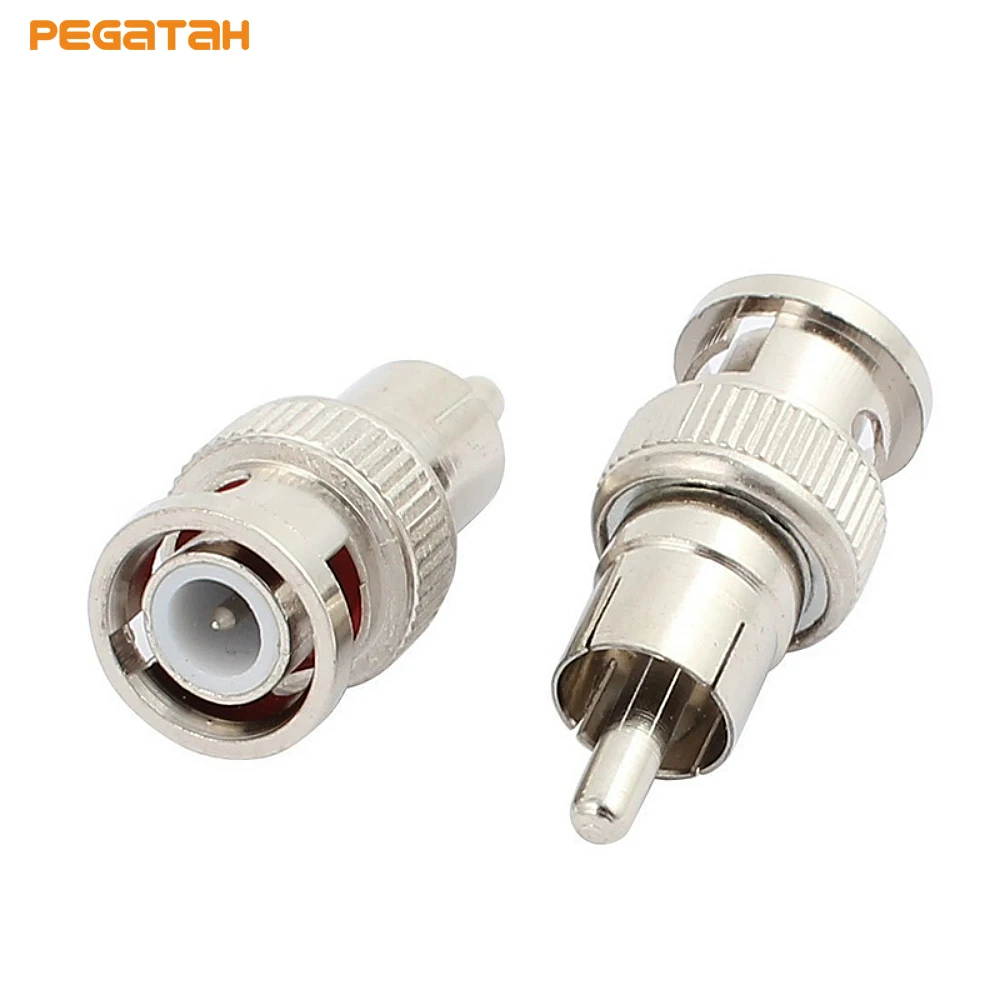 Hot Sale BNC Male revolution RCA male Connectors Cable Adapters Coaxial Cable
